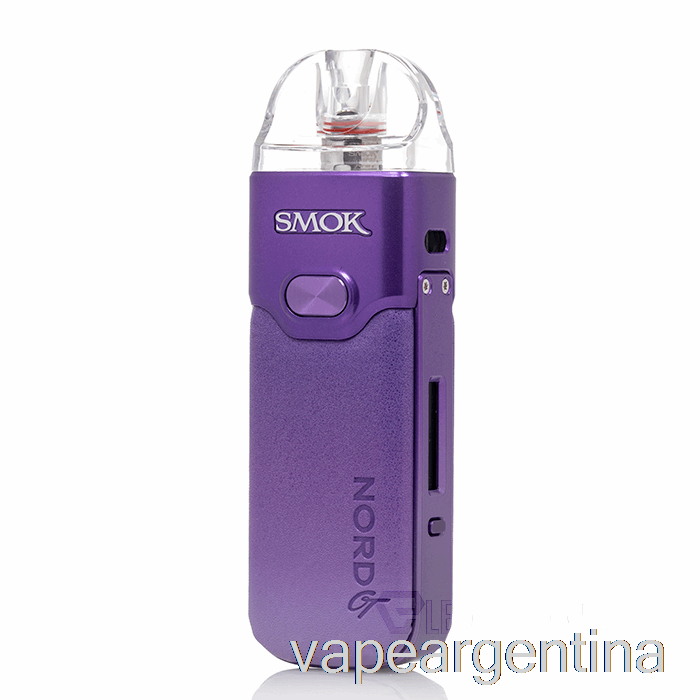 Smok Nord Gt 80w Pod System Purpura Degradado Cuero Vape Descartable